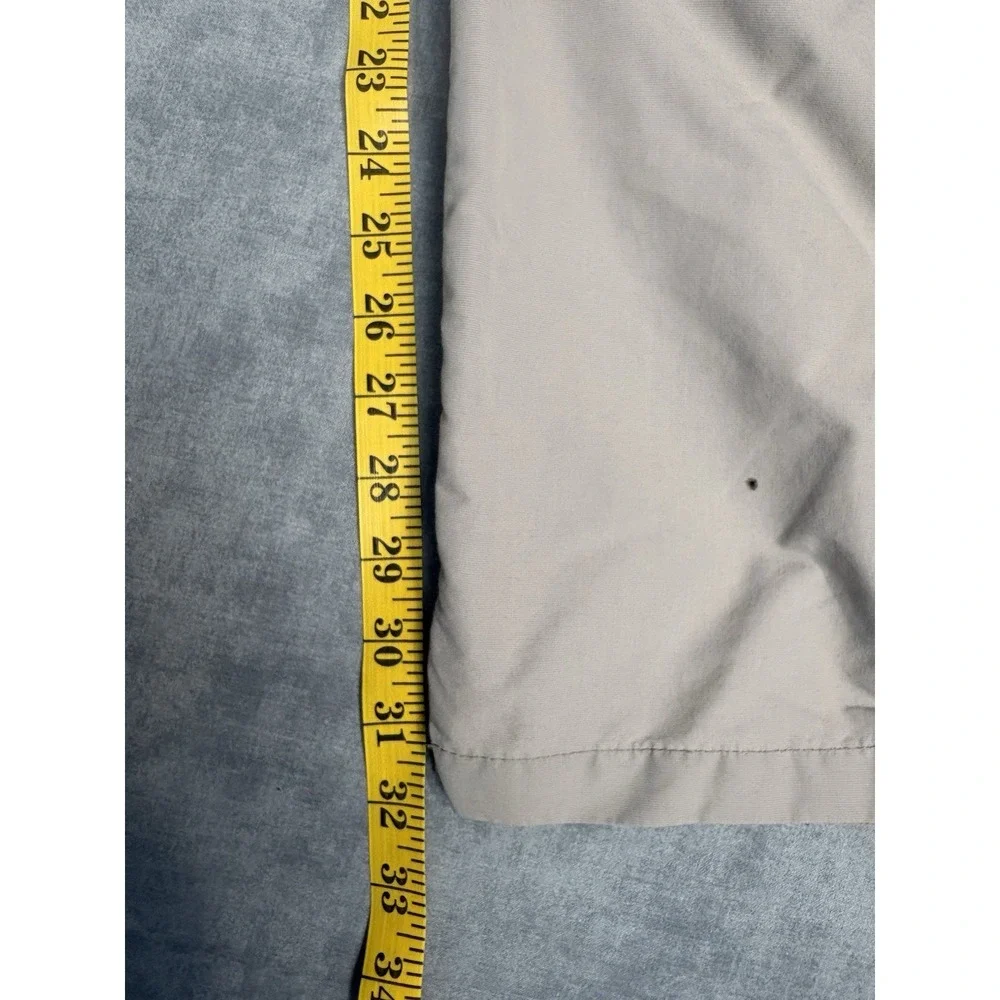 Kuhl Liberator Convertible Stealth Pants Men 36x32 Zip Off Hiking Khaki Nylon